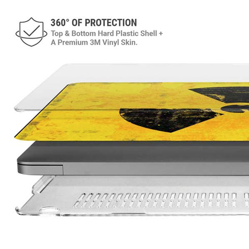 Radioactivity Large MacBook Pro 14in (2021-24) Case plus Skin